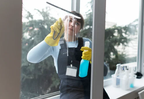 Nettoyage de vitres intérieures et extérieures à Saint-Cyr
